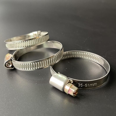 ODM Support Metric Measurement DIN Standard Heavy Duty 304 Stainless Steel Hose Clamp for Customized Size German Type Hydraulic