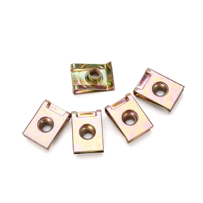 Oil Gas Galvanized Card Reed Car Nut Leaf Spring Bolt With M3/M5 Optical Clip Nuts and Hexagon Head for Metric Measurement System