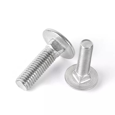 Sliver Grade 8.8 10.9 Bolt Din 603 607 605 ASME m8 m14 m16 Bolt And Nut Square Neck Mushroom Round Head Carriage Bolt