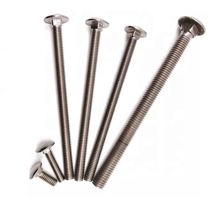 Stainless Steel Sliver Carriage Bolts DIN 603 The Perfect Fasteners for Heavy-Duty Applications