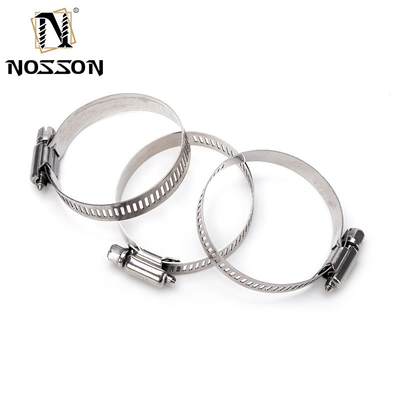 ODM Customized Support 304 Steel 6 Inch Throat Hoop for Fixing Cable Hose Clamp Nonstandard German Type Strong 16-300mm