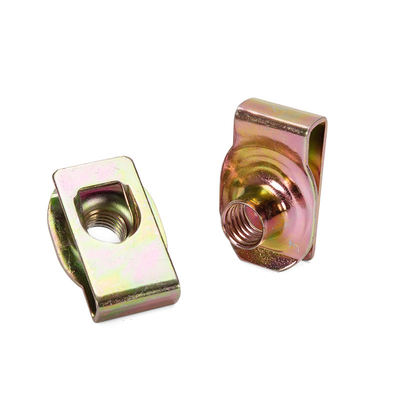 Galvanized Steel U Nut Sprig M4 M5 M6 M8 M10 18-8 Stainless Steel Speed U Clip Nuts Retainer with Blue Phosphate Finish