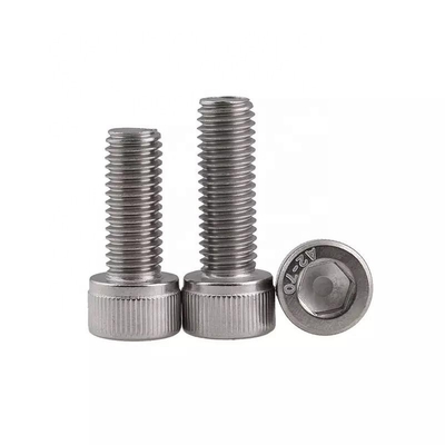 ISO Standard Blue Anodized M3 M4 M5 M6 M8 304 Stainless Steel Hexagon Hex Socket Smooth Cap Head Allen Screw Bolt 6-50mm