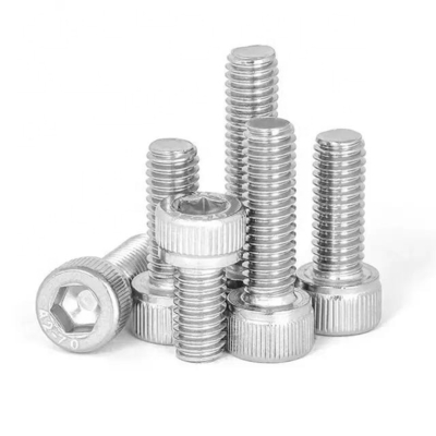 ISO Standard Blue Anodized M3 M4 M5 M6 M8 304 Stainless Steel Hexagon Hex Socket Smooth Cap Head Allen Screw Bolt 6-50mm