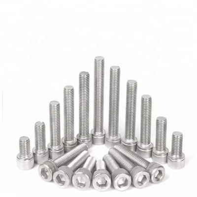 ISO Standard Blue Anodized M3 M4 M5 M6 M8 304 Stainless Steel Hexagon Hex Socket Smooth Cap Head Allen Screw Bolt 6-50mm