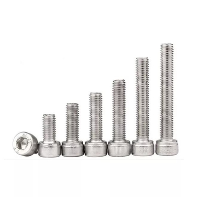 ISO Standard Blue Anodized M3 M4 M5 M6 M8 304 Stainless Steel Hexagon Hex Socket Smooth Cap Head Allen Screw Bolt 6-50mm