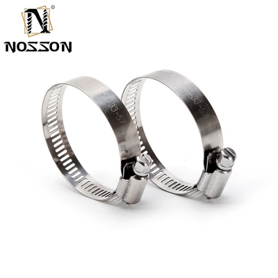 Metric Stainless Steel Thumb Screw Universal Worm Drive Clamp for Nonstandard Pipes and Hoses in Healthcare Applications