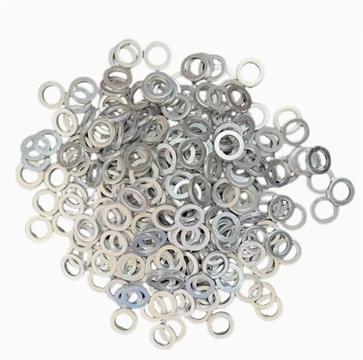 DIN125 A2 304 Stainless Steel Flat Washers 200HV Plain Gasket Set for M3-M30 Sizes Oil Gas Industry Corrosion Resistant