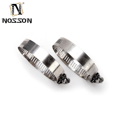 Metric Stainless Steel Thumb Screw Universal Worm Drive Clamp for Nonstandard Pipes and Hoses in Healthcare Applications