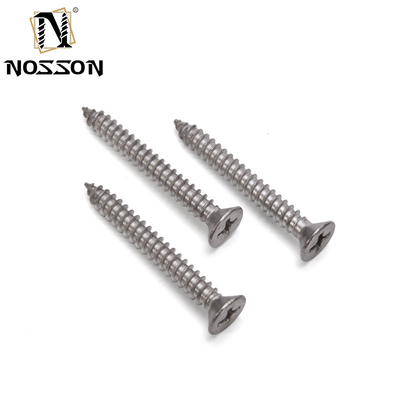 Zinc Plated Phillips Cross Truss Head Self Tapping Screw DIN Standard for Wood Furniture Steel Fasteners INCH Measurement