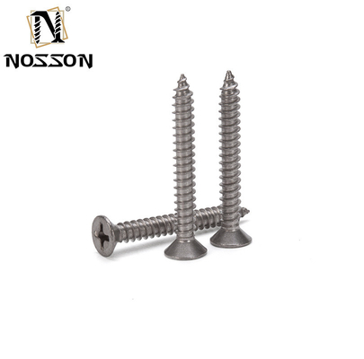 Zinc Plated Phillips Cross Truss Head Self Tapping Screw DIN Standard for Wood Furniture Steel Fasteners INCH Measurement
