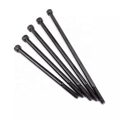 GB ROUND Head Metric Black Hex Allen Key Bolts DIN 912 Screw Full Thread Socket Bolt Screws Carbon Steel 8.8/ 10.9/ 12.9