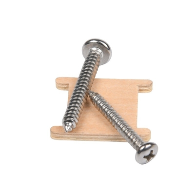 Metric Measurement System ZINC PLATED Stainless Steel 304 Self-Tapping Screws with Corrosion Resistance and Durable Design