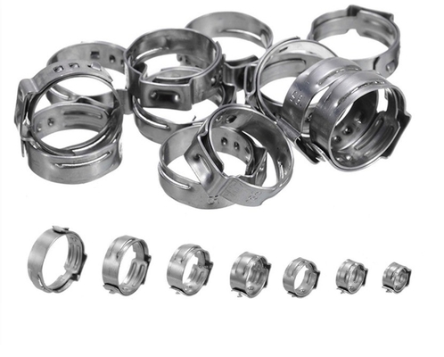 304 Stainless Steel Single Ear Clamp for General Industry from -Supplied Customized Support OEM Sample Instock