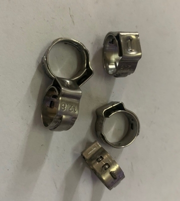 304 Stainless Steel Single Ear Clamp for General Industry from -Supplied Customized Support OEM Sample Instock