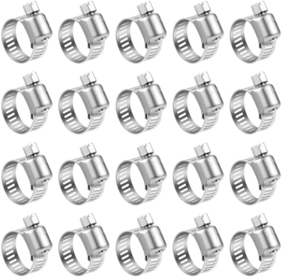 ZINC Finish Heavy Duty Clamp for Firm Hose and Tube Sample Instock Durable Design Stainless Steel General Purpose Worm-Drive Clamps