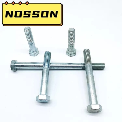 Metric Measurement System M6-M36 M10 Black Hex Bolt Nut Washer DIN933 8.8 12.9 Grade BLUE DYED Finish for Manufacturing