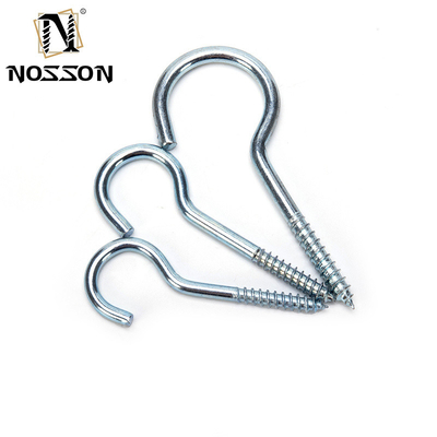 Galvanized Finish DIN Standard Stainless Steel Eye Screw Hook with Different Sizes M1.6 M2 M2.5 M3 M4 M5 M6 M8 M10 M12 M14 M16 M20