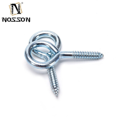 Galvanized Finish DIN Standard Stainless Steel Eye Screw Hook with Different Sizes M1.6 M2 M2.5 M3 M4 M5 M6 M8 M10 M12 M14 M16 M20