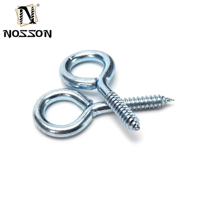 Galvanized Finish DIN Standard Stainless Steel Eye Screw Hook with Different Sizes M1.6 M2 M2.5 M3 M4 M5 M6 M8 M10 M12 M14 M16 M20