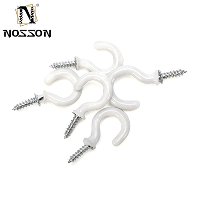 JIS Standard INCH Measurement System Steel Cup Screw Hooks with Long-lasting Durability