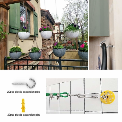 304 Stainless Steel Strong Eye Screw Hook for Indoor and Outdoor Craft JIS Standard ZINC PLATED Finish
