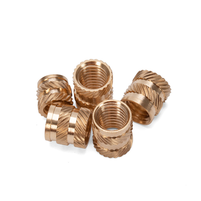 Direct High Head Knurled Brass Rivet Nut M3 M4 M5 M6 for Healthcare DIN Standard Metric Measurement System Imperial Inch