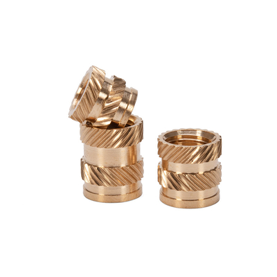 Direct High Head Knurled Brass Rivet Nut M3 M4 M5 M6 for Healthcare DIN Standard Metric Measurement System Imperial Inch