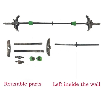 Widely Used Carbon Steel Formwork Accessories Clip for Construction 100% QC Passed Bunding Wires Water Stop Screw and Mountain Card