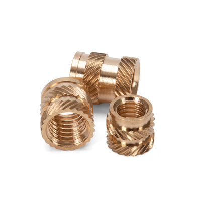 8mm 10mm 12mm 14mm 16mm 20mm 25mm 30mm 35mm 40mm 50mm Ultrasonic Embedded Thread Insert Knurled Nut