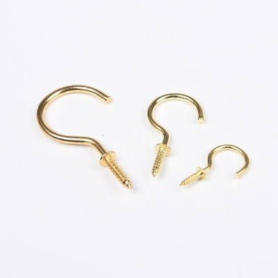 Metric Measurement System Stainless Steel Screw Eye Hook with Open Type Design and Latest Design according to ISO Standard