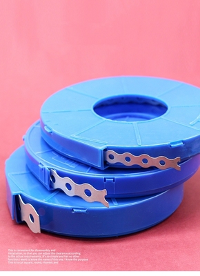 100% QC Passed High Durability Perforated Steel Tape Plastic Sprayed Tape Metal White and Long-lasting Performance 12mm Width