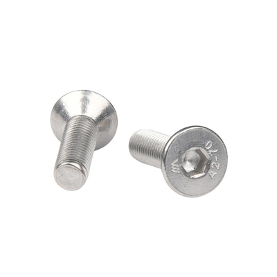 Stainless Steel Hex Bolt Countersunk Head Screw for Construction Projects M1.6 M2 M2.5 M3 M4 M5 M6 M8 M10 M12 M14 M16 M20