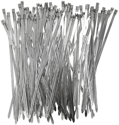 Versatile Nylon Ball Lock Stainless Steel Cable Ties SS201/SS304/SS316 100% QC Passed for Wide Range of Purposes