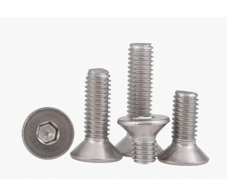 304 Stainless Steel Din7991 M3-M16 Countersunk Head Hexagon Socket Screw for BS Standard Fastener Distributors