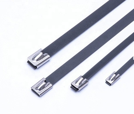 Versatile Nylon Ball Lock Stainless Steel Cable Ties SS201/SS304/SS316 100% QC Passed for Wide Range of Purposes