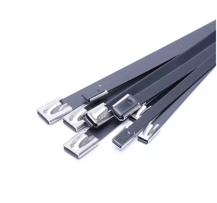 Versatile Nylon Ball Lock Stainless Steel Cable Ties SS201/SS304/SS316 100% QC Passed for Wide Range of Purposes