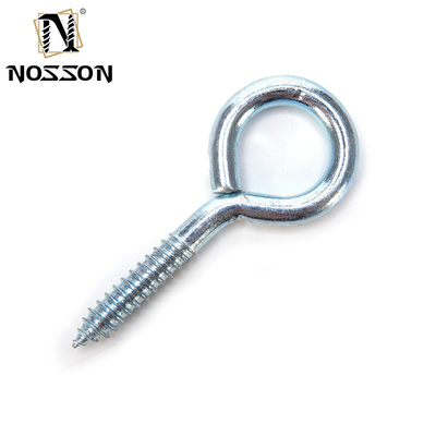 Galvanized Finish Steel Eye Hook Wood Screw Self Tapping Screw M1.6 M2 M2.5 M3 M4 M5 M6 M8 M10 M12 M14 M16 M20 and Sale