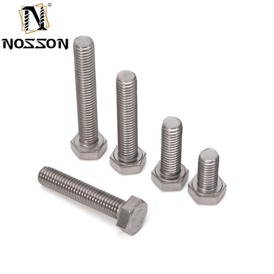 Customized Stainless Steel Hex Head Bolt with Black Oxide Finish and M1.6 M2 M2.5 M3 M4 M5 M6 M8 M10 M12 M14 M16 M20