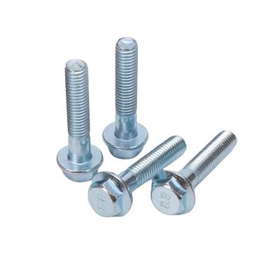 High Grade A2-70 Carbon Steel 5/16 Flanged Hex Head Bolts Fully Threaded 5/16&quot;-18 x 3/4&quot; Grade 5 for Customer Requirements