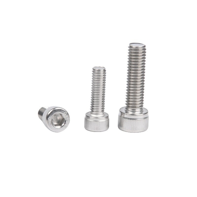 Stainless Steel Hex Socket Head Cap Screw with Flat Head Style and Black Oxide