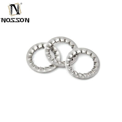 DIN6798A M2.5 M3 M4 M5 M6 M8 M10 M12 M14 M16 M18 M20 304 Stainless Steel Washers External Toothed Gasket Serrated Lock Washer