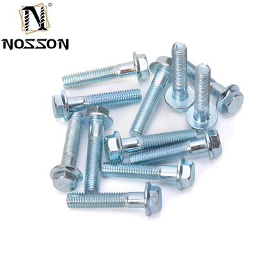 High Grade A2-70 Carbon Steel 5/16 Flanged Hex Head Bolts Fully Threaded 5/16&quot;-18 x 3/4&quot; Grade 5 for Customer Requirements