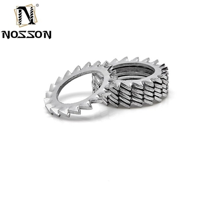 DIN6798A M2.5 M3 M4 M5 M6 M8 M10 M12 M14 M16 M18 M20 304 Stainless Steel Washers External Toothed Gasket Serrated Lock Washer