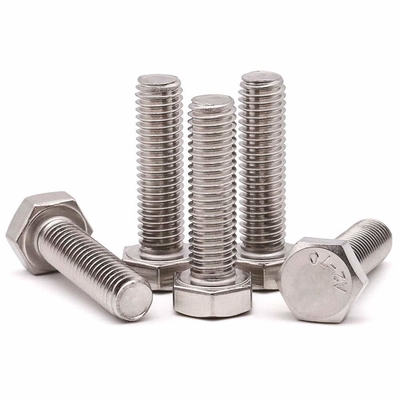 ISO Standard M1.6 M2 M2.5 M3 M4 M5 M6 M8 M10 M12 M14 M16 M20 Hex Bolts for Industrial Applications INCH Measurement System