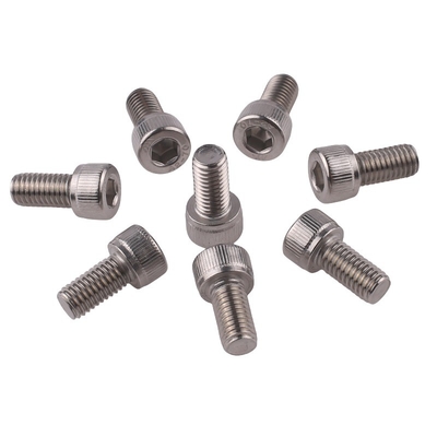 M1.6 M2 M2.5 M3 M4 M5 M6 M8 M10 M12 M14 M16 M20 Stainless Steel Hex Socket Screw with Knurled Cylindrical Head DIN 912