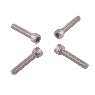M1.6 M2 M2.5 M3 M4 M5 M6 M8 M10 M12 M14 M16 M20 Stainless Steel Hex Socket Screw with Knurled Cylindrical Head DIN 912