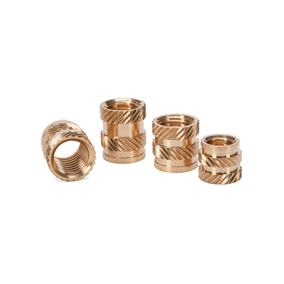 Heat Set Threaded Insert Nut M2 M2.5 M3 M4 M5 M6 M8 Hot Melt Knurled Brass Inserts for 3D Printing Parts Embedment