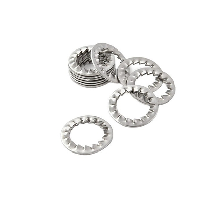 ZINC Finish Stainless Steel Internal Tooth Star Lock Washer for Enhanced Durability M6 M8 M10 M12M14 M16M18M20M22M24M27m30
