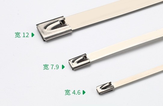 Self-locking 4.6mm Stainless Steel Cable Ties JIS Standard for Secure and Durable Fastening in Challenging Environments